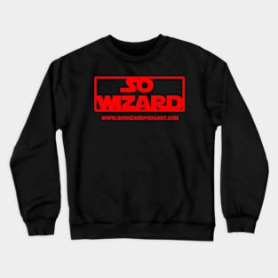 So Wizard Logo in TLJ Red Crewneck Sweatshirt